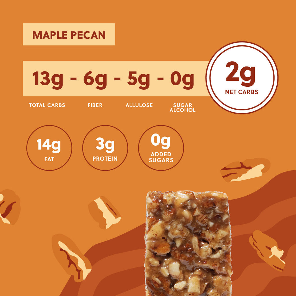 Keto Granola Bars - 8 Bars Original